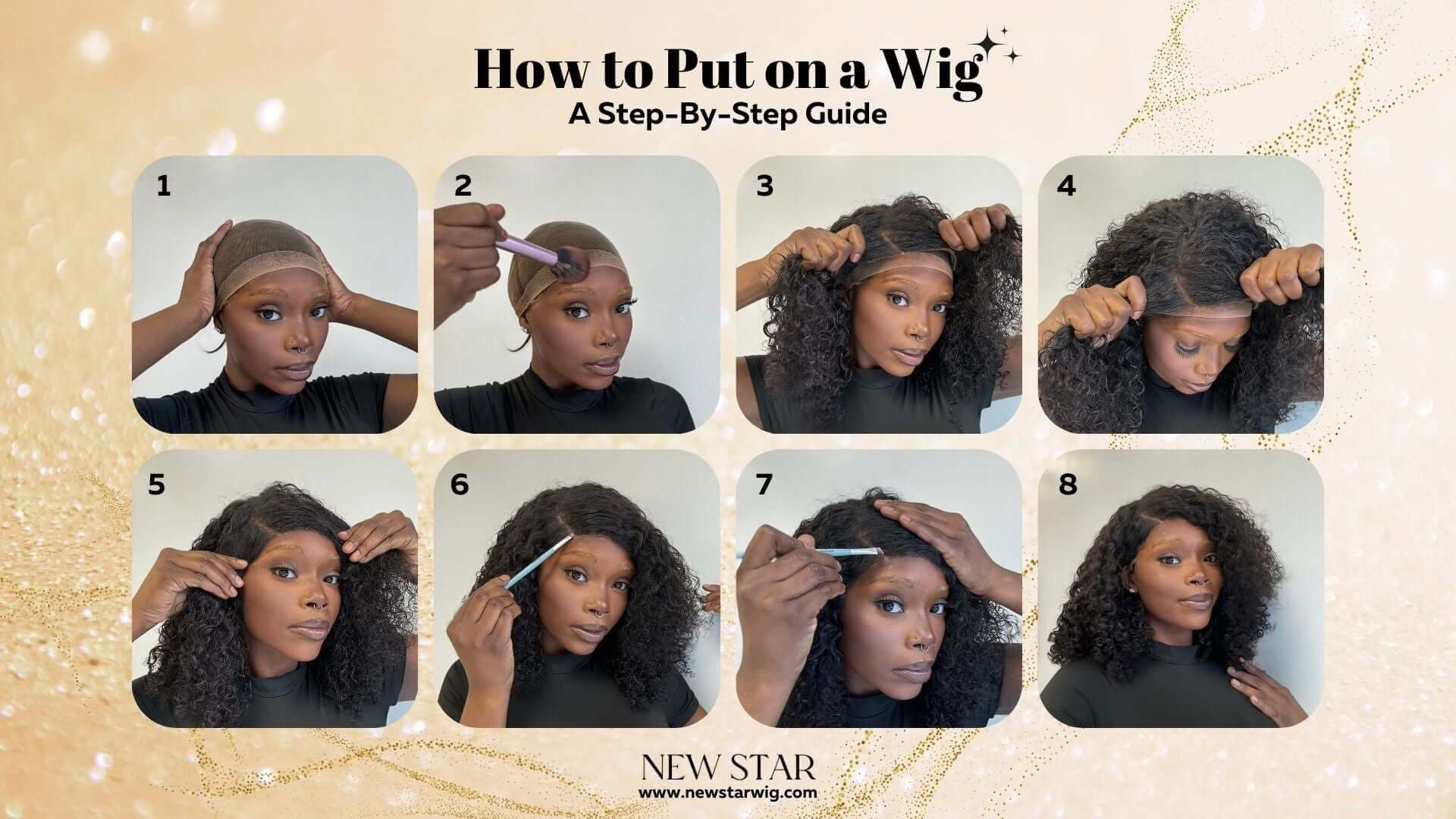 How to Put on a Wig A Step-By-Step Guide