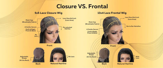 Closure vs. Frontal: Unveiling the Best Hairpiece for Your Style