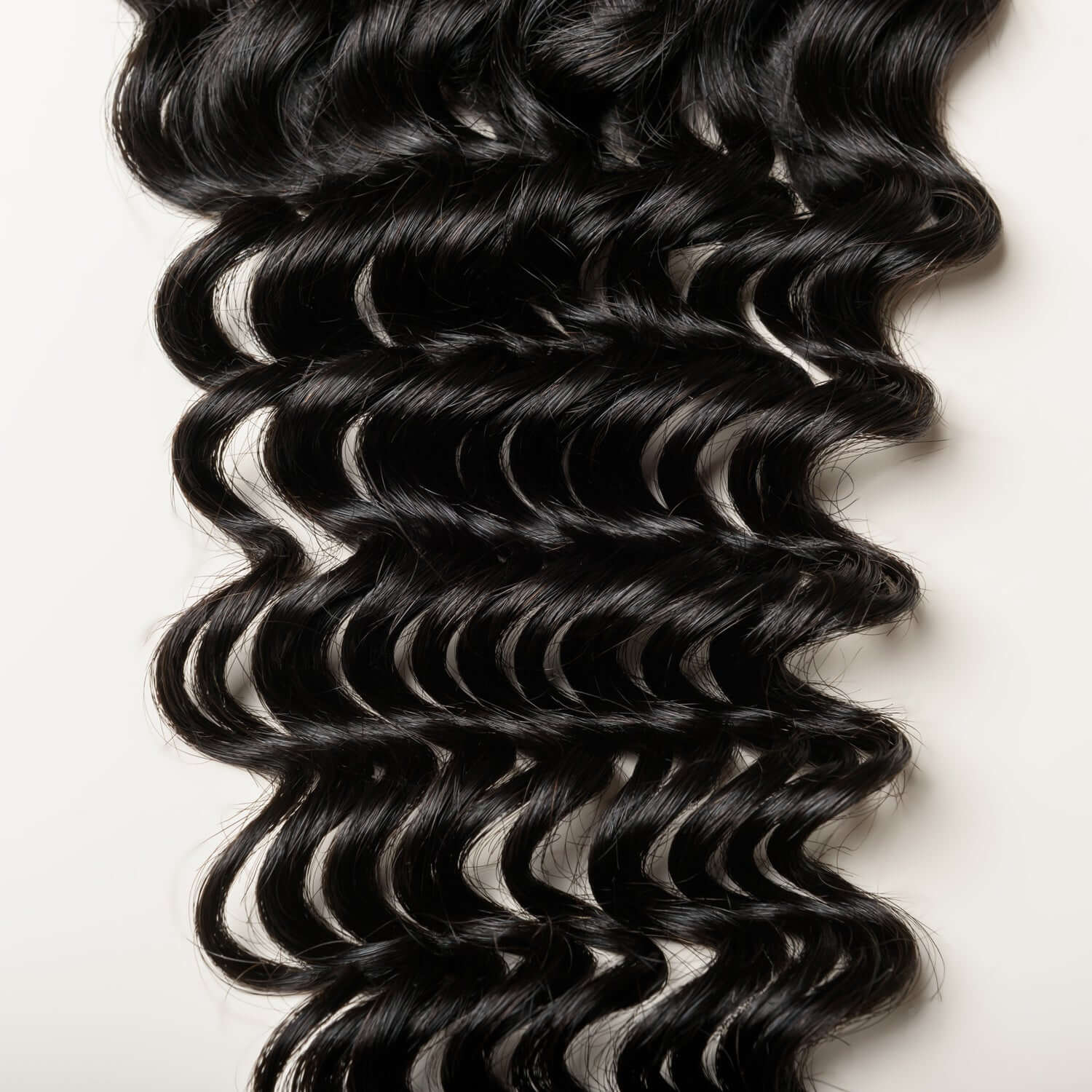 10A 4x4 Deep Wave Transparent Lace Closure