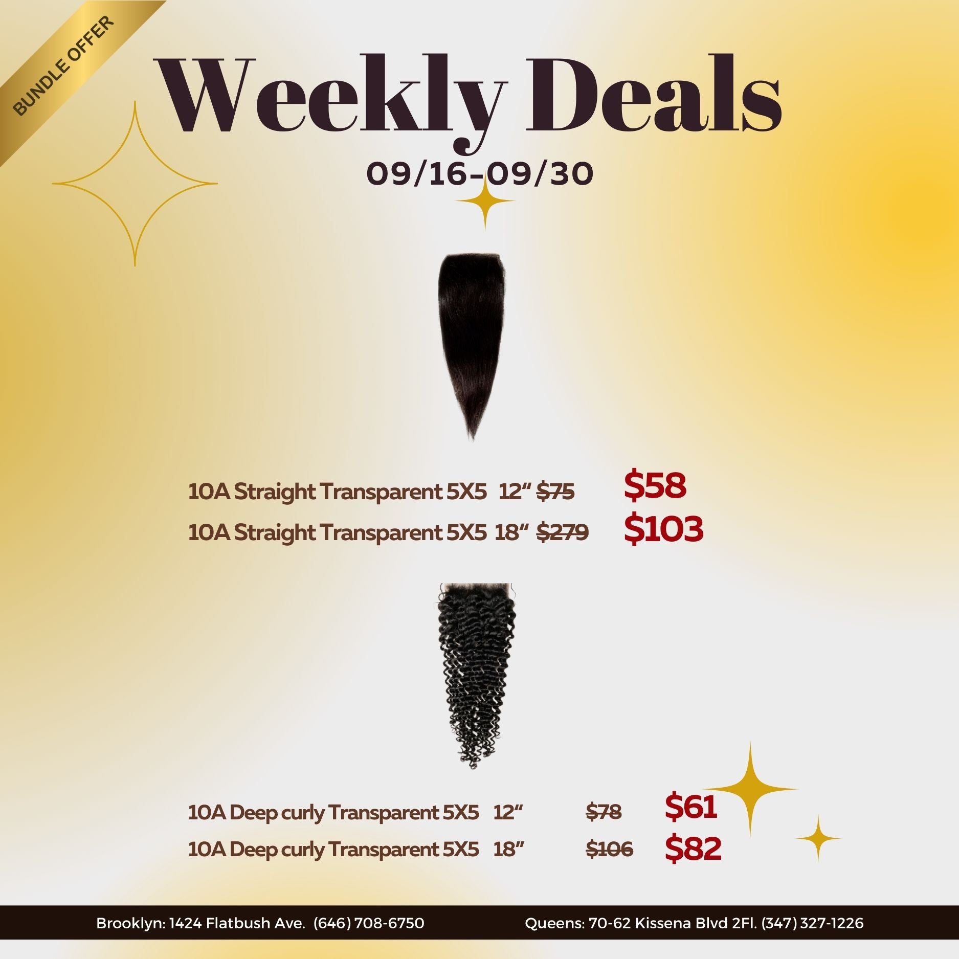 NewStar | Weekly Deal - ENDS 30/09/2025