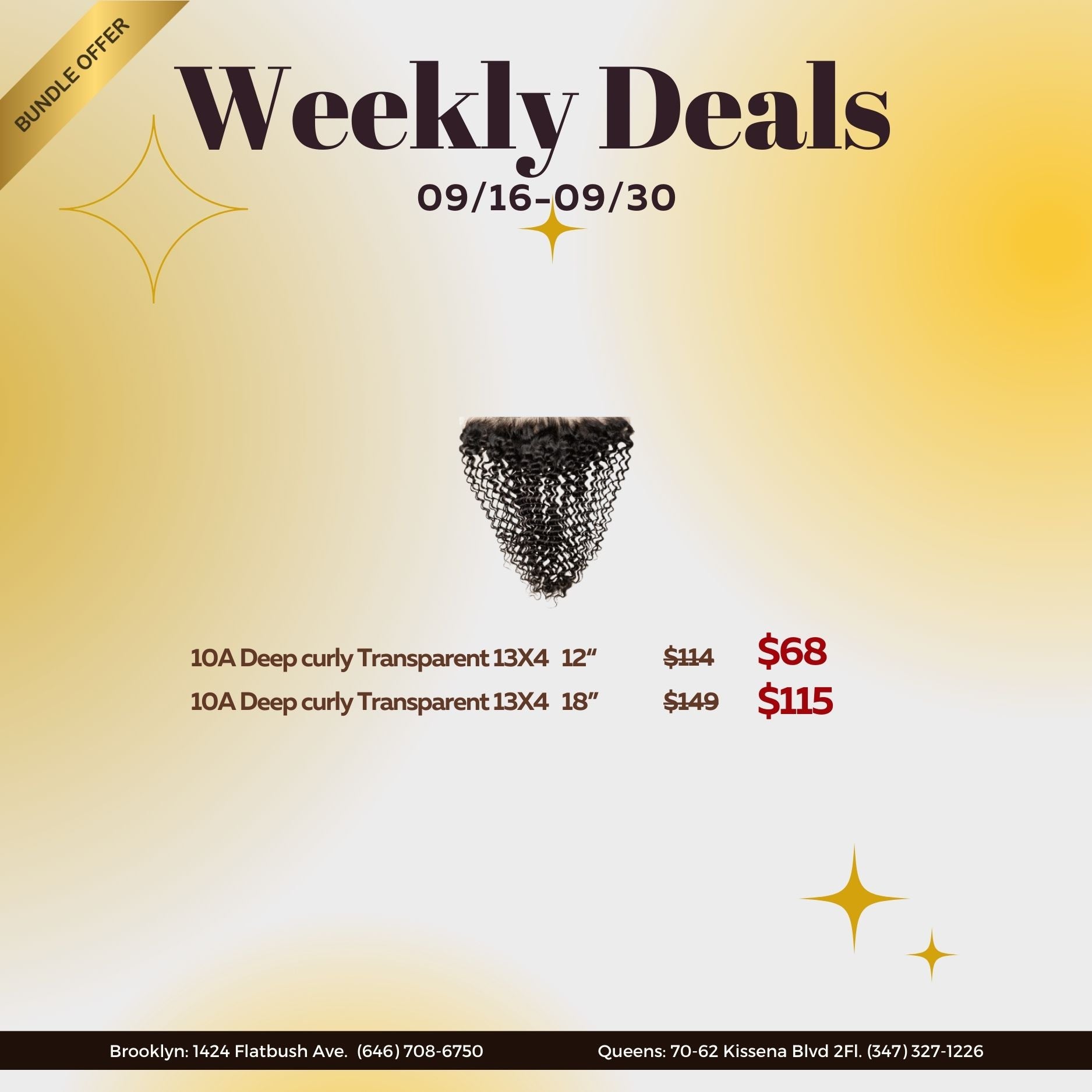 NewStar | Weekly Deal - ENDS 30/09/2025