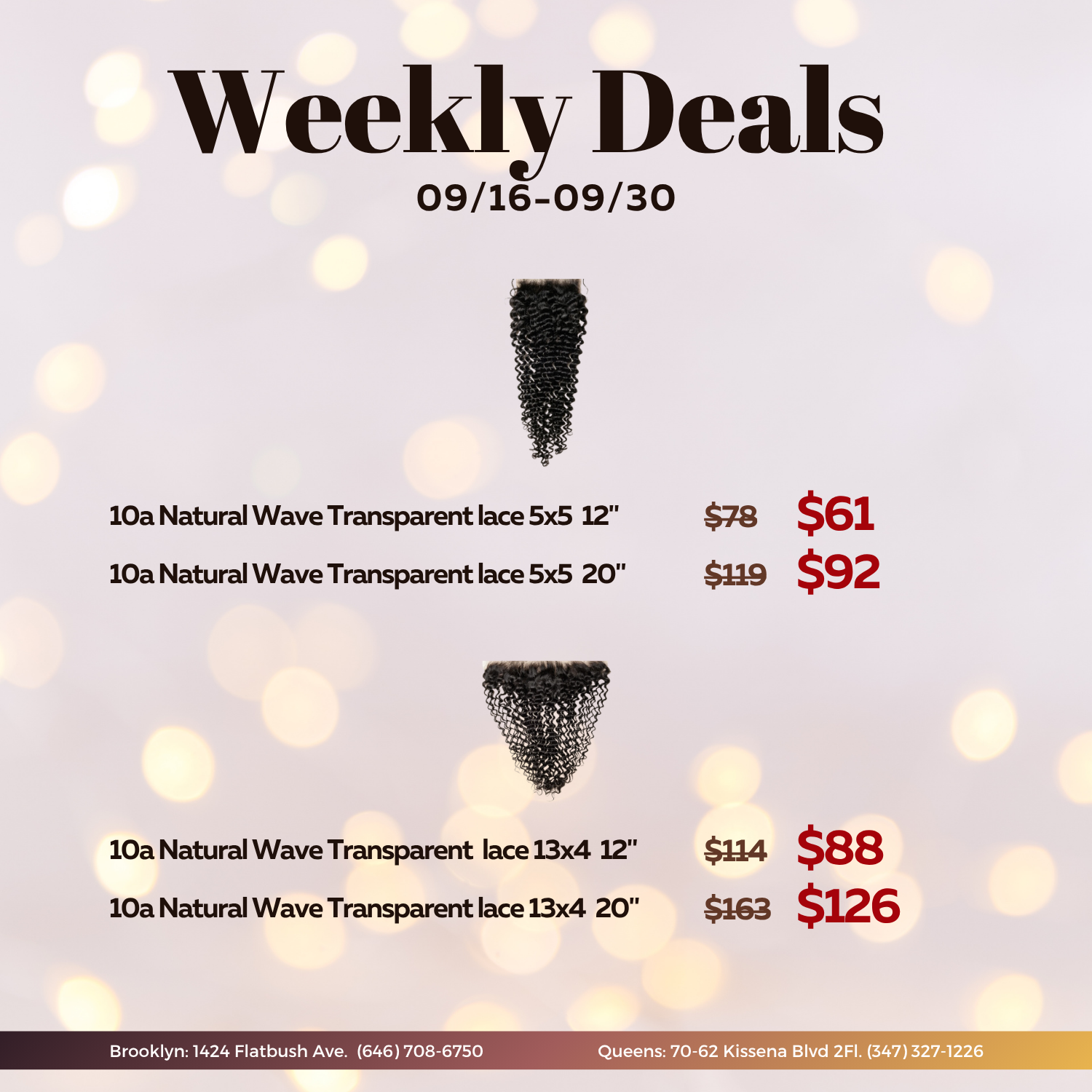 NewStar | Weekly Deal - ENDS 09/30/2026
