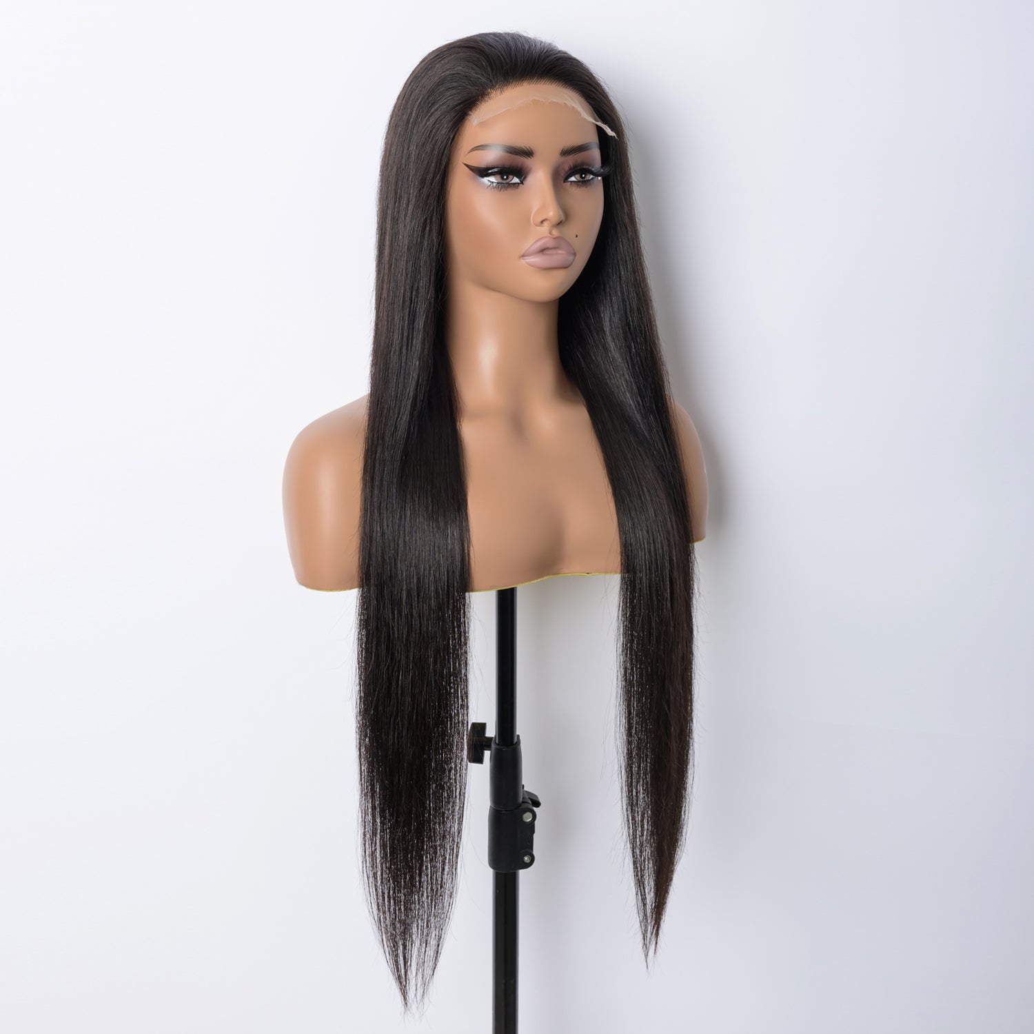 5x5 Straight Closure Undetectable HD Lace Wig 180% Density