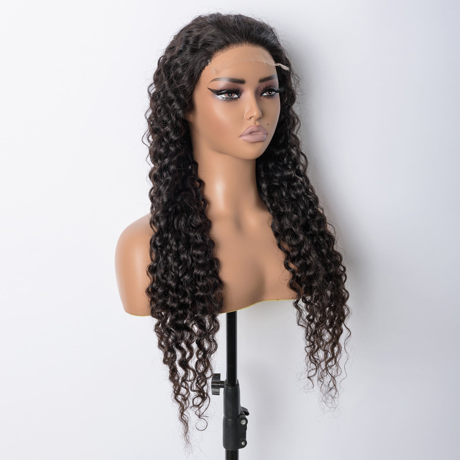 5x5 Deep Wave Closure Undetectable HD Lace Wig 180% Density