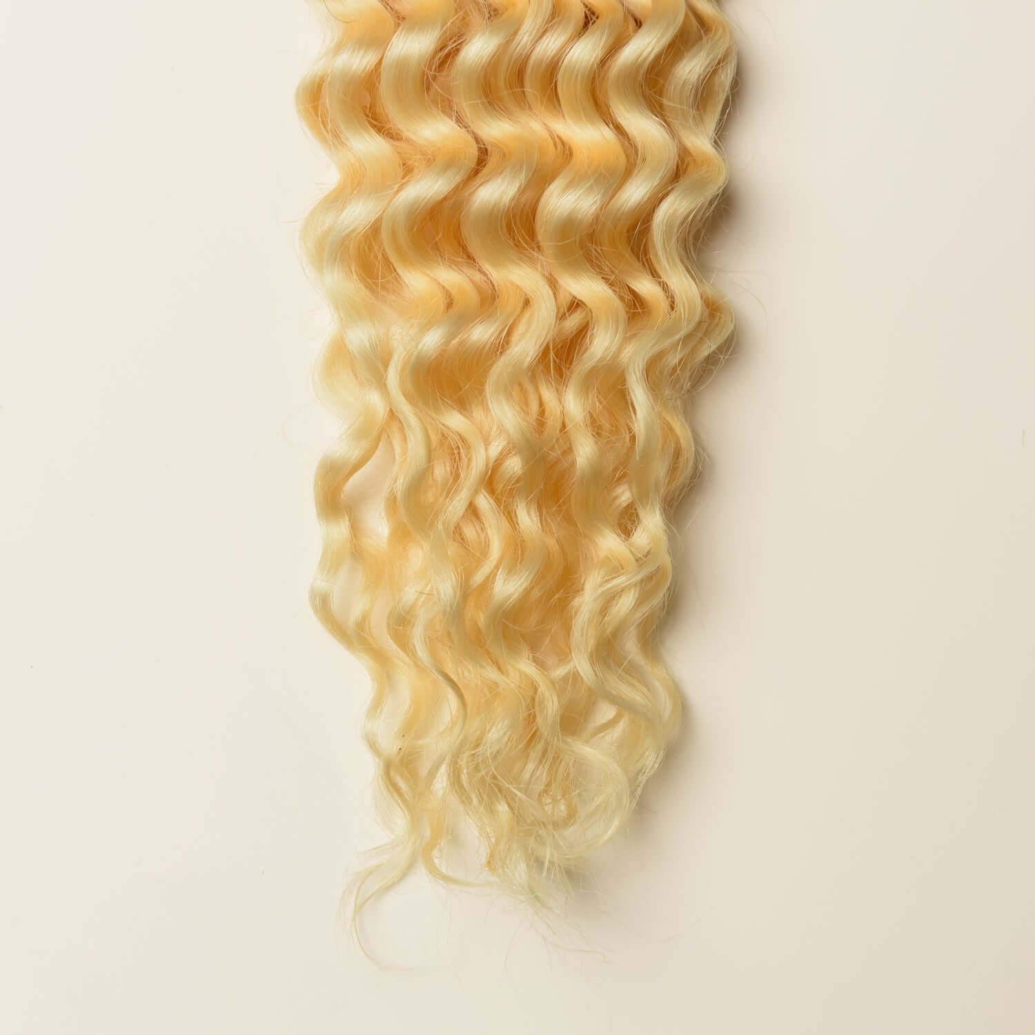 11A Premium #613 Blonde Deep Wave Unprocessed Raw Human Hair Bundle