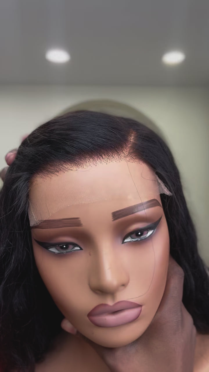 Upgrade Ready to Wear Hd 5x5 Swiss Lace Wig Pre-Bleached Pre-Pluck 250%Density