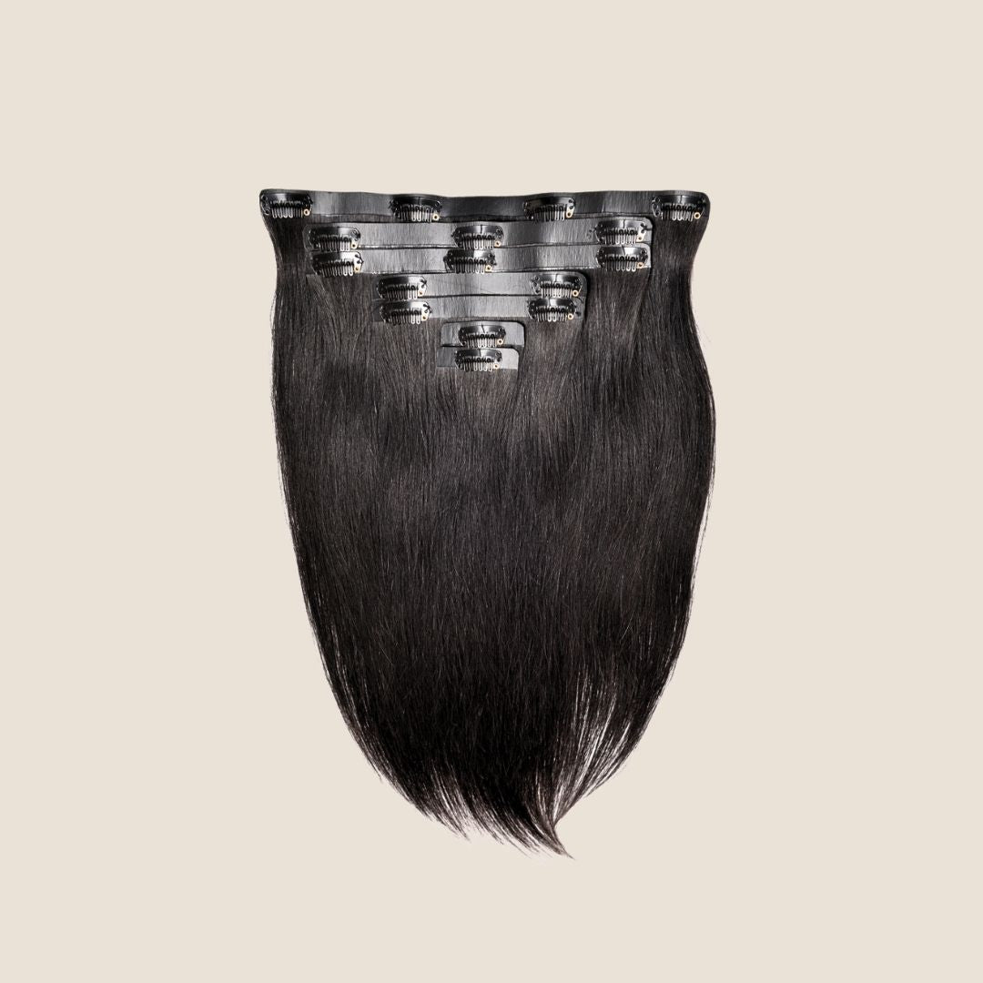 Chinese Raw One Donor Straight Clip-in Extensions | NewStarWig